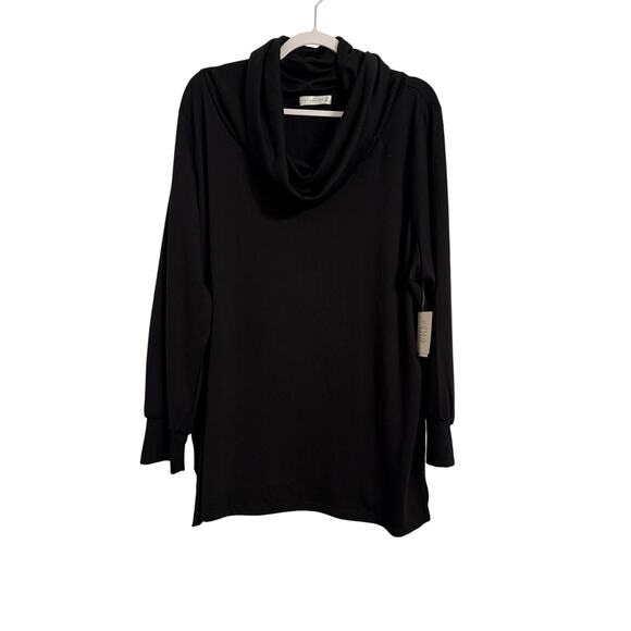 Retrology Women's 3X Timeless Capsule NWT Funnel Neck Long Sleeve Tunic Top - Picture 1 of 15